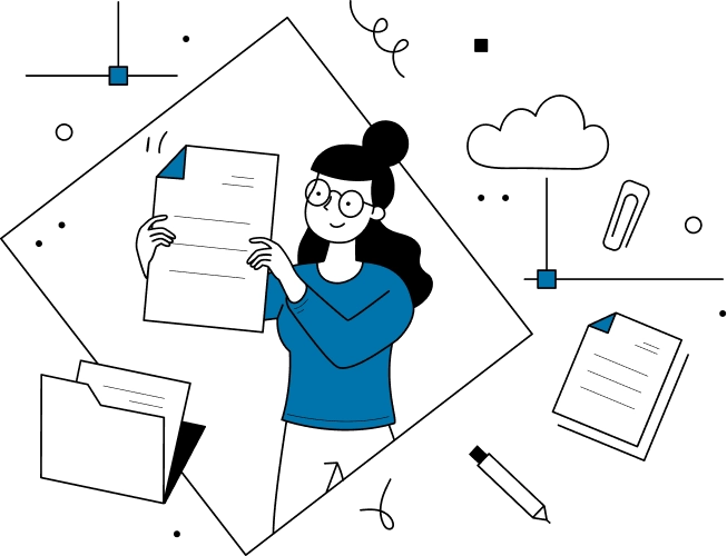 Accounting service illustration